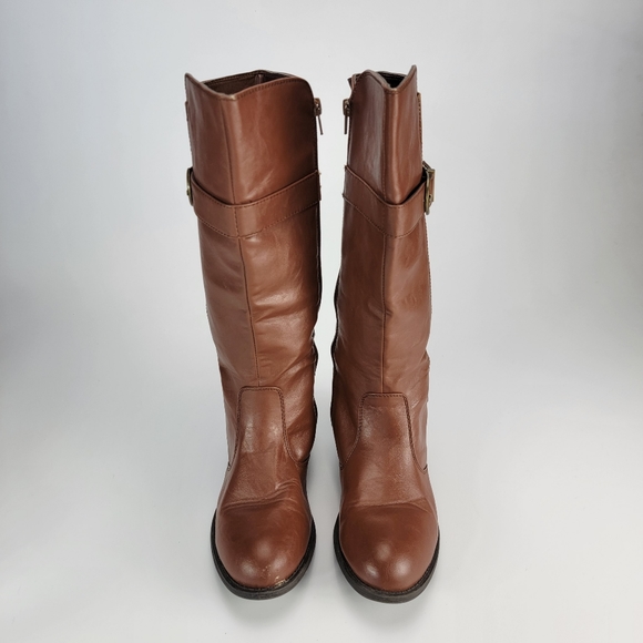 Marbella Camel Riding Boots - Knee High Boot- Size 7 - Picture 2 of 9